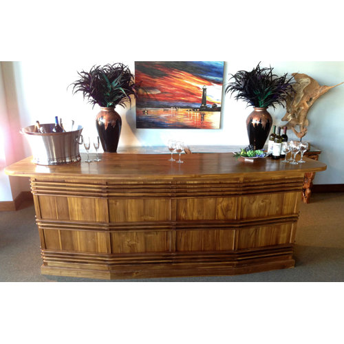 Bayou Breeze Washburn 113'' Home Bar Wayfair